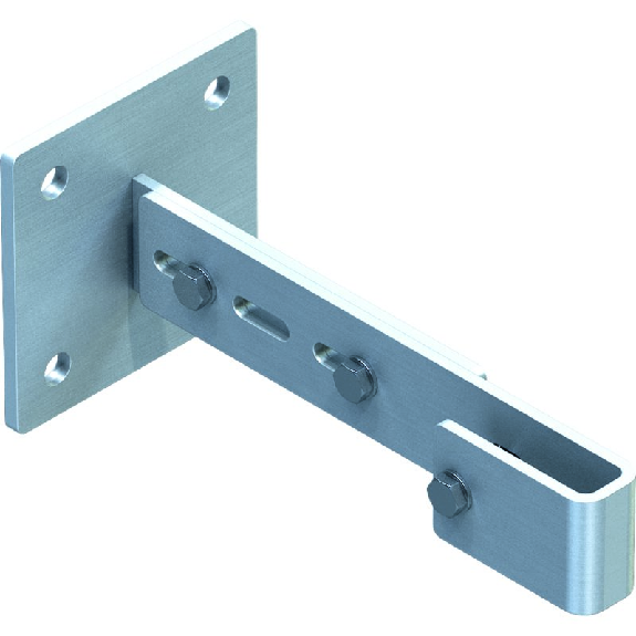 ZARGES Wandhalter verstellbar 275 - 375 mm-Beschreibung lesen