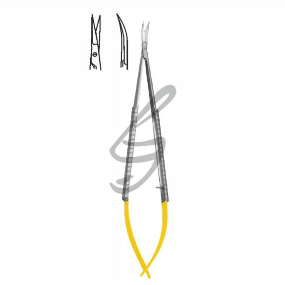 Mikro Schere - 14cm, Gerade-Beschreibung lesen
