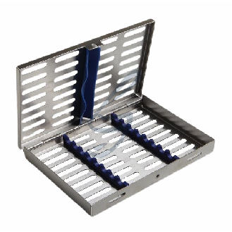 Cassette pour 7 Instruments 185x90x25mm-Lire la description