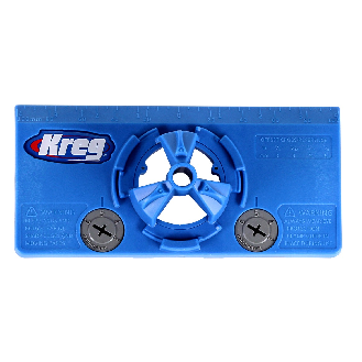 KREG Concealed Hinge Jig Bohrschablone für Topfscharniere Ø 35 mm ( KHI-HINGE ) für Möbelbau und Schranktüren-Beschreibung lesen