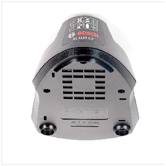 Bosch AL 1130 CV Schnellladegerät für 10,8 V Li-Ion Akku (2607225134)-Beschreibung lesen