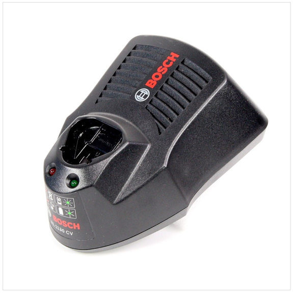 Bosch AL 1130 CV Schnellladegerät für 10,8 V Li-Ion Akku (2607225134)-Beschreibung lesen