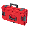 Qbrick System ONE 200 2.0 Vario RED ULTRA HD Custom Modularer Werkzeugkoffer Organizer 585 x 385 x 190 mm 15,4 l stapelbar