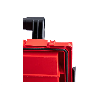 Qbrick System ONE 200 2.0 Vario RED ULTRA HD Custom Modularer Werkzeugkoffer Organizer 585 x 385 x 190 mm 15,4 l stapelbar