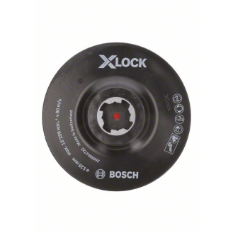X-LOCK Stützteller, 125 mm, Klettverschluss-Beschreibung lesen