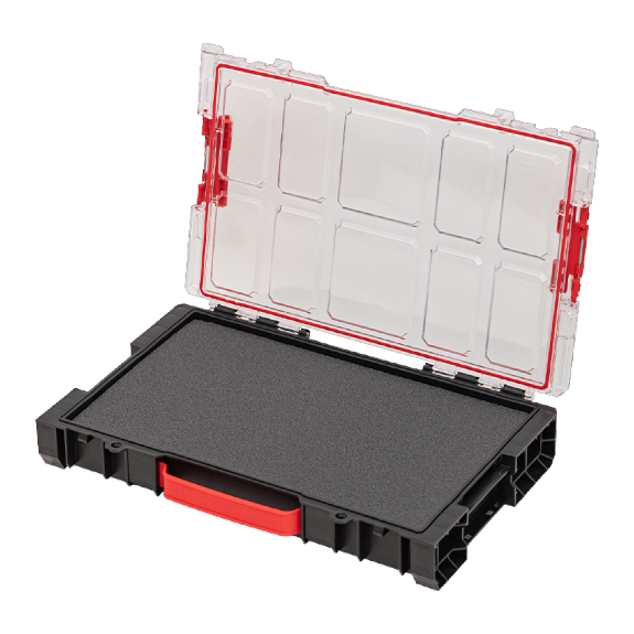 Qbrick System PRO 100 MFI Organizer 452 x 296 x 79 mm 5 l stapelbar IP54-Beschreibung lesen