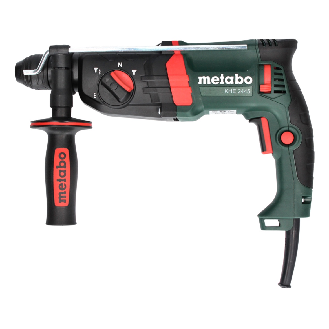 Metabo KHE 2445 Kombihammer 800W 2,4J SDS-Plus + Tiefenanschlag + Koffer-Beschreibung lesen