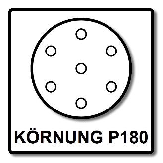 Festool STF D150/48 Schleifscheiben Rubin 2 P180 150 mm 50 Stk. ( 575192 ) für RO 150, ES 150, ETS 150, ETS EC 150, LEX 150, WTS 150, HSK-D 150-Beschreibung lesen