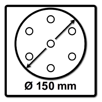 Festool STF D150/48 Schleifscheiben Rubin 2 P180 150 mm 50 Stk. ( 575192 ) für RO 150, ES 150, ETS 150, ETS EC 150, LEX 150, WTS 150, HSK-D 150-Beschreibung lesen