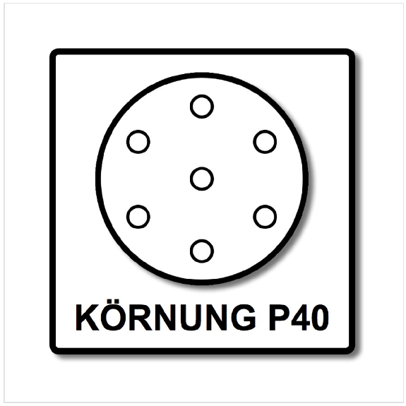Festool Granat STF D150/48 P40 GR/50 Schleifscheiben 150 mm 50 Stück ( 575160 )-Beschreibung lesen