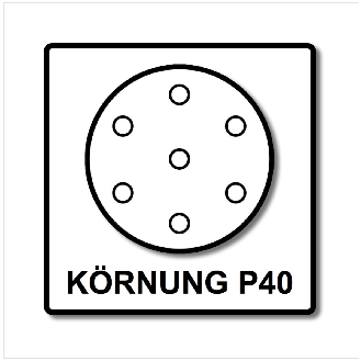 Festool Granat STF D150/48 P40 GR/50 Schleifscheiben 150 mm 50 Stück ( 575160 )-Beschreibung lesen