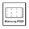 Festool STF 80x133 Schleifstreifen Granat P320 80 x 133 mm 100 Stk. ( 497125 ) für Rutscher RTS 400, RTSC 400, RS 400, RS 4, LS 130
