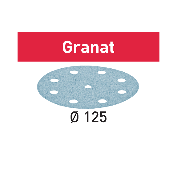 Festool STF D125/8 Schleifscheiben 125 mm Granat P40 50 Stück ( 497165 ) Festool STF D125/8 Schleifscheiben 125 mm Granat P40 50 Stück ( 497165 )-Beschreibung lesen