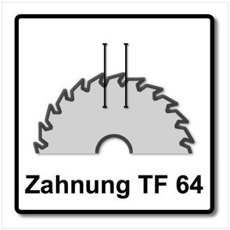 Festool Spezial Kreissägeblatt HW 216 x 30 x 2,3 mm TF64 216 mm 64 Zähne ( 500122 )-Beschreibung lesen