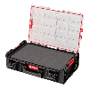 Qbrick System ONE Organizer 2XL 2.0 MFI stapelbar 582 x 387 x 172 mm 19,5 l IP66 mit Schaumeinsatz