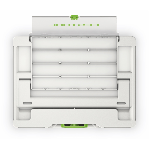 Festool SYS3 DF M 237 Systainer Werkzeugkoffer mit Deckelfach 396 x 296 x 237 mm 21,4 l koppelbar (577348)-Beschreibung lesen