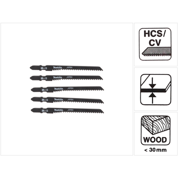 Makita Stichsgeblatt BR-13-Beschreibung lesen