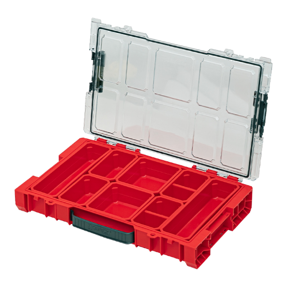 Qbrick System PRO 100 RED ULTRA HD Organisateur 452 x 296 x 79 mm 5 l stapelbar IP54-Leer más