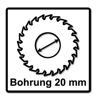 Festool Kreissägeblatt Laminate/HPL HW 160 x 1,8 x 20 TF52 ( 205554 ) für Tauchsägen TS 55 F, TSC 55 K & Handkreissägen HK 55, HKC 55-Beschreibung lesen