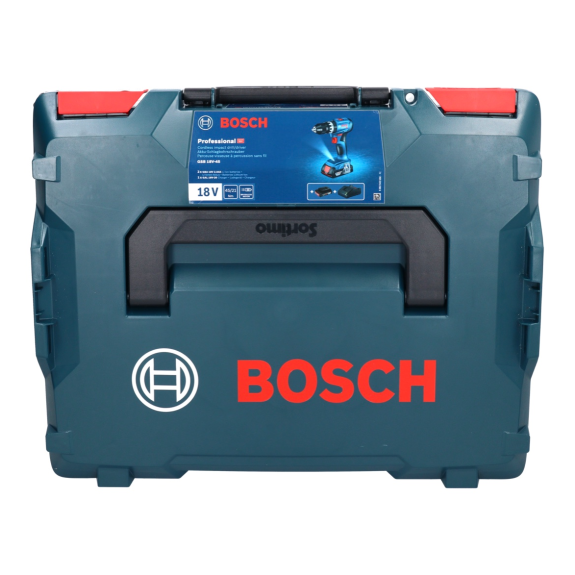 Bosch GSB 18V-45 Akku-Schlagbohrschrauber 45 Nm 18V Brushless + L-Boxx Koffer - ohne Akku, ohne Ladegerät-Beschreibung lesen