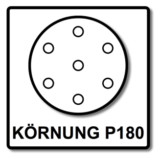 Festool Netzschleifmittel	STF D150 P180 GR NET/50 150 mm / 50 Stk. ( 203307 )-Beschreibung lesen