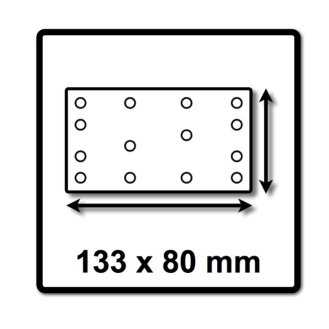 Festool STF 80x133 RU2/50 Schleifstreifen Rubin 2 P180 80 x 133 mm 50 Stk. ( 499052 ) für Rutscher RTS 400, RTSC 400, RS 400, RS 4, LS 130-Beschreibung lesen