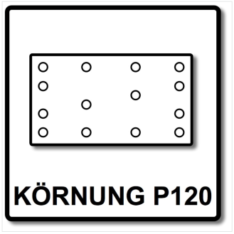 Festool Granat Schleifstreifen STF 80x133 P 120 GR 100 ( 497120 )-Beschreibung lesen