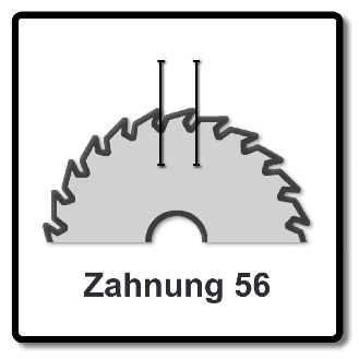 Kreissägeblatt Standard for Aluminium Bosch Professional 190 x 20 x 2 mm 56 Zähne (2608837770)-Beschreibung lesen