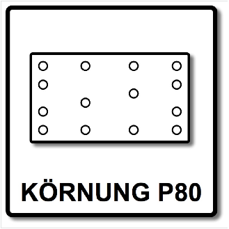 Festool Granat Schleifstreifen STF 80x133 P 80 GR 50 ( 497119 )-Beschreibung lesen