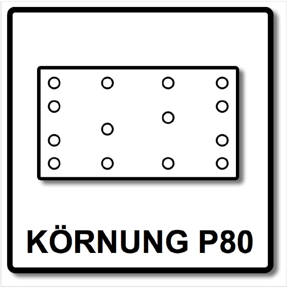 Festool Granat Schleifstreifen STF 80x133 P 80 GR 50 ( 497119 )-Beschreibung lesen