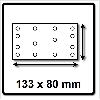 Festool Granat Schleifstreifen STF 80x133 P 80 GR 50 ( 497119 )