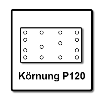Festool STF 80x133 RU2/50 Schleifstreifen Rubin 2 P120 80 x 133 mm 50 Stk. ( 499050 ) für Rutscher RTS 400, RTSC 400, RS 400, RS 4, LS 130-Beschreibung lesen