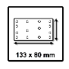 Festool STF 80x133 RU2/50 Schleifstreifen Rubin 2 P120 80 x 133 mm 50 Stk. ( 499050 ) für Rutscher RTS 400, RTSC 400, RS 400, RS 4, LS 130