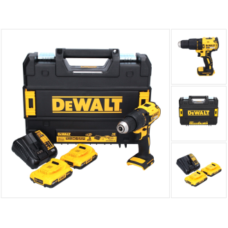 DeWalt DCD778D2T-QW Schlagbohrschrauber 18V 340W Brushless 65Nm + 2x Akku 2,0Ah + Ladegerät-Beschreibung lesen
