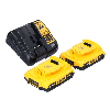 DeWalt DCD778D2T-QW Schlagbohrschrauber 18V 340W Brushless 65Nm + 2x Akku 2,0Ah + Ladegerät