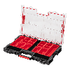 Qbrick System ONE Organizer L 2.0 stapelbar 531 x 379 x 77 mm 6 l IP 66 mit 10 Einsätzen