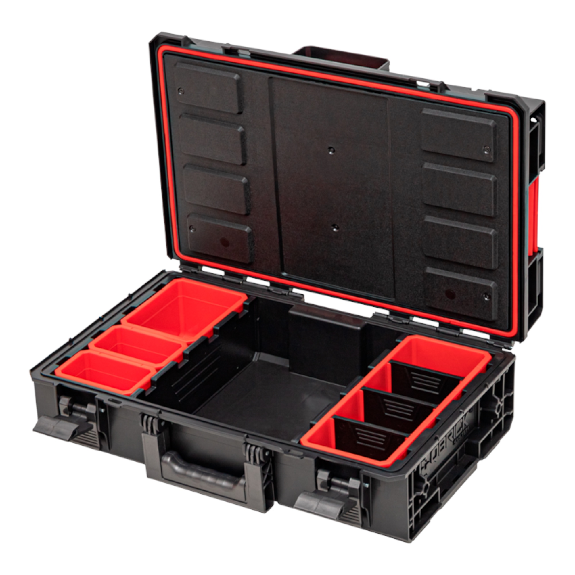 Qbrick System ONE 200 2.0 Expert empilable 585 x 385 x 190 mm 15,4 l IP66 avec 12 inlays et 3 parois de séparation-Leer más