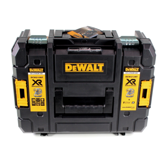 DeWalt DCW210NT Akku-Exzenterschleifer 18V Brushless 125mm 12000U/min + Koffer - ohne Akku - ohne Ladegerät-Beschreibung lesen