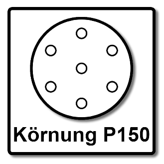 Festool STF D225/128 Schleifscheibe Granat P150 225 mm 25 Stk. ( 205659 ) für Langhalsschleifer PLANEX-Beschreibung lesen