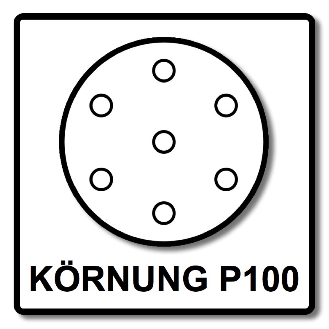 Festool STF D150/48 Schleifscheiben Granat P100 150 mm 100 Stk. ( 575163 ) für RO 150, ES 150, ETS 150, ETS EC 150, LEX 150, WTS 150, HSK-D 150-Beschreibung lesen