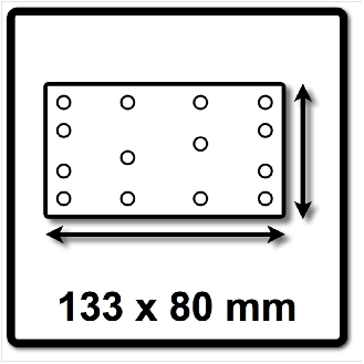 Schleifstreifen 80x133 P180-Beschreibung lesen