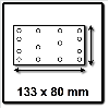 Festool Granat Schleifstreifen STF 80x133 P 180 GR 100 ( 497122 )