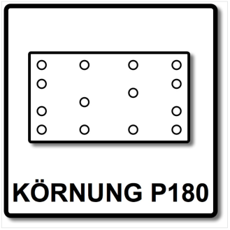 Festool Granat Schleifstreifen STF 80x133 P 180 GR 100 ( 497122 )-Beschreibung lesen