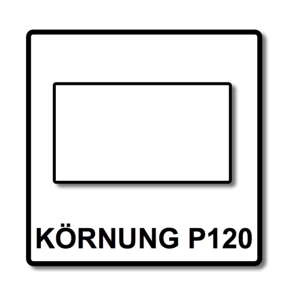 Festool STF 46X178 P120 GR/10 Schleifblatt 46 x 178 mm P120 10 Stück (204278)-Beschreibung lesen