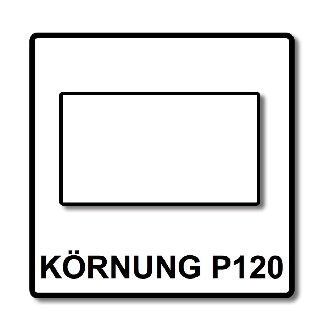 Festool STF 46X178 P120 GR/10 Schleifblatt 46 x 178 mm P120 10 Stück (204278)-Beschreibung lesen