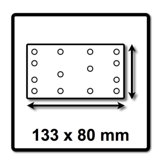 Festool STF 80x133 Schleifstreifen Granat P100 80 x 133 mm 100 Stk. ( 499628 ) für Rutscher RTS 400, RTSC 400, RS 400, RS 4, LS 130-Beschreibung lesen