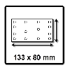 Festool STF 80x133 Schleifstreifen Granat P100 80 x 133 mm 100 Stk. ( 499628 ) für Rutscher RTS 400, RTSC 400, RS 400, RS 4, LS 130