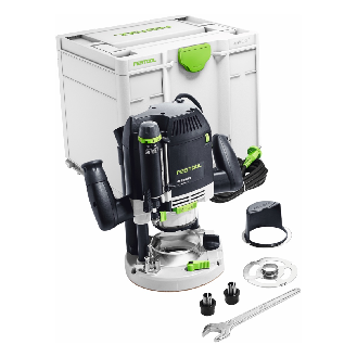 Festool OF 2200 EB-Plus Oberfräse 2200W 6-12,7mm + Systainer-Box (576215)-Beschreibung lesen
