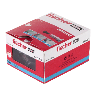 Fischer Gipskartondübel DUOBLADE 44mm 50 Stk. ( 545675 )-Beschreibung lesen