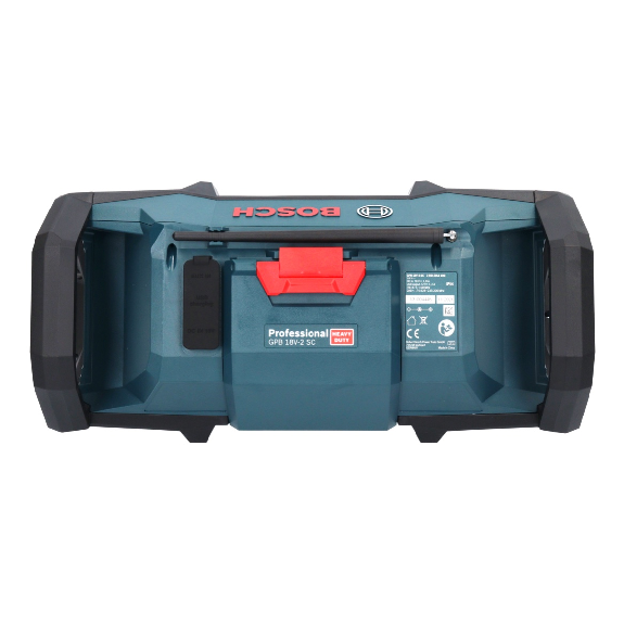 Bosch GPB 18V-2 SC Professional Baustellenradio 18V-Beschreibung lesen